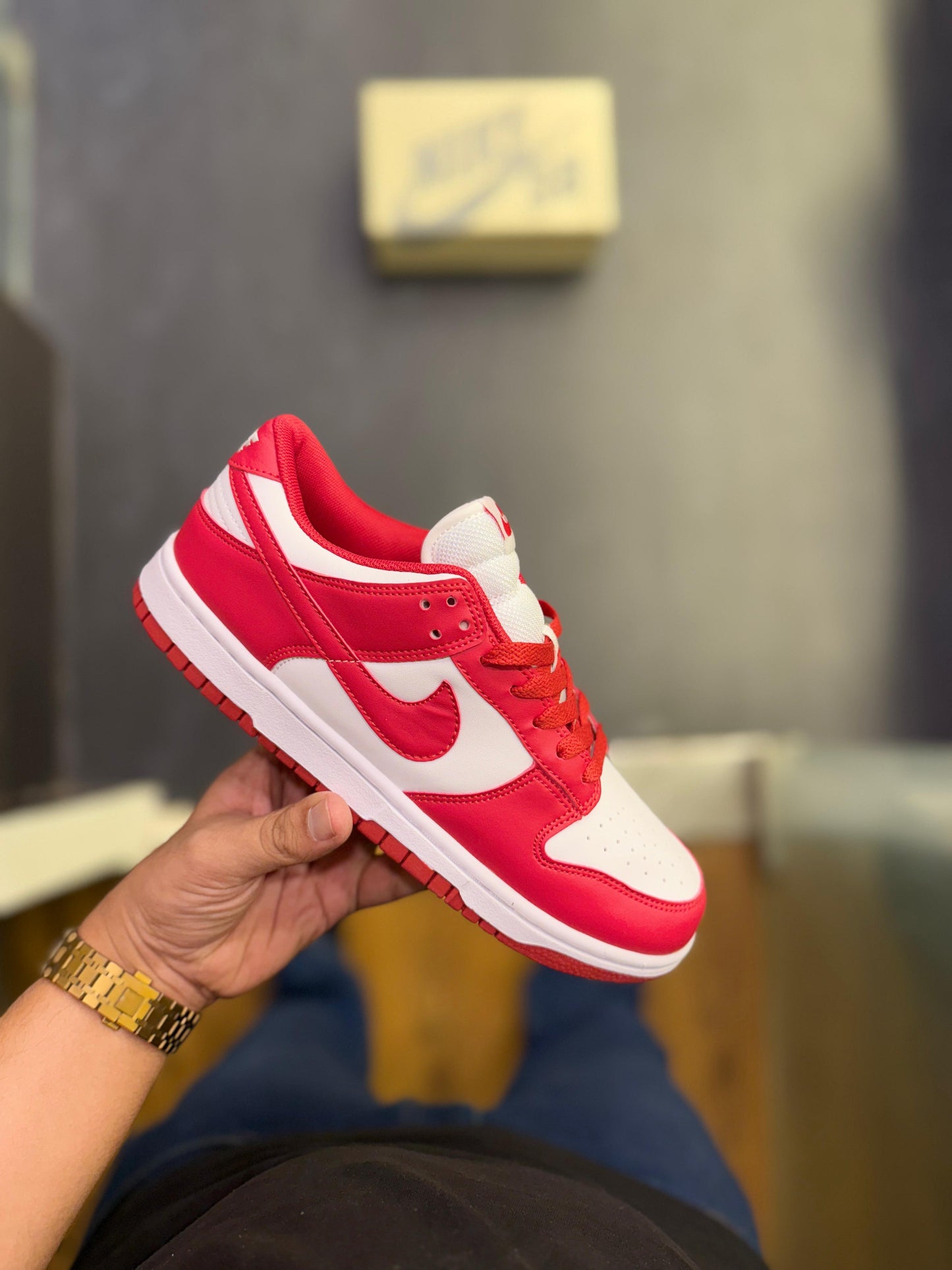 NIKE SB DUNK GYM RED
