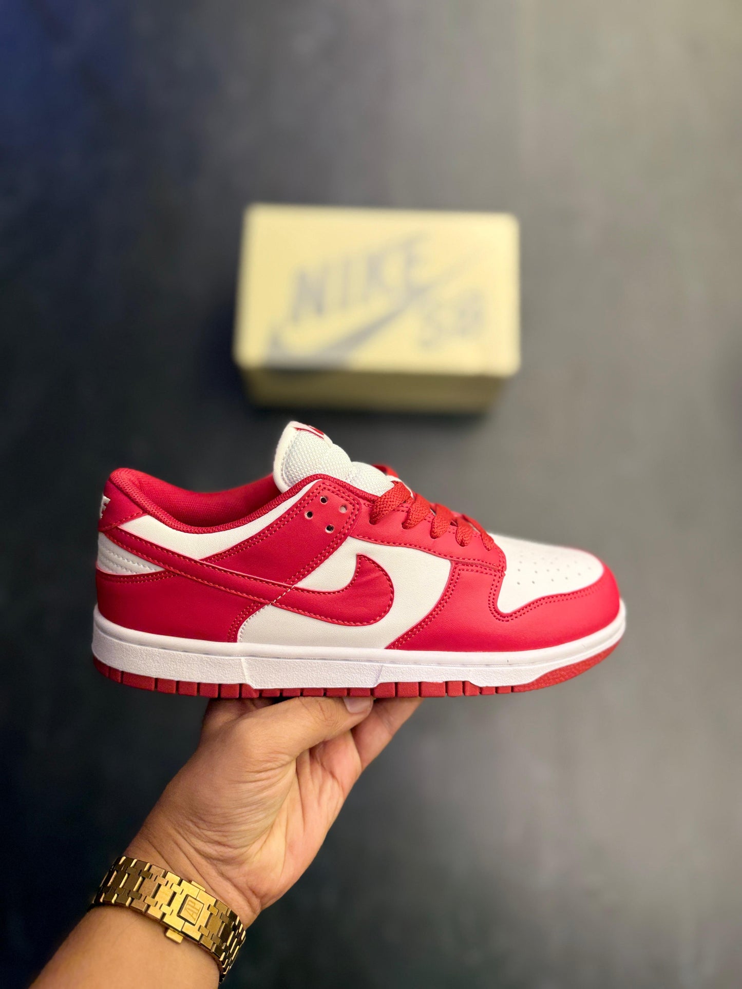 NIKE SB DUNK GYM RED