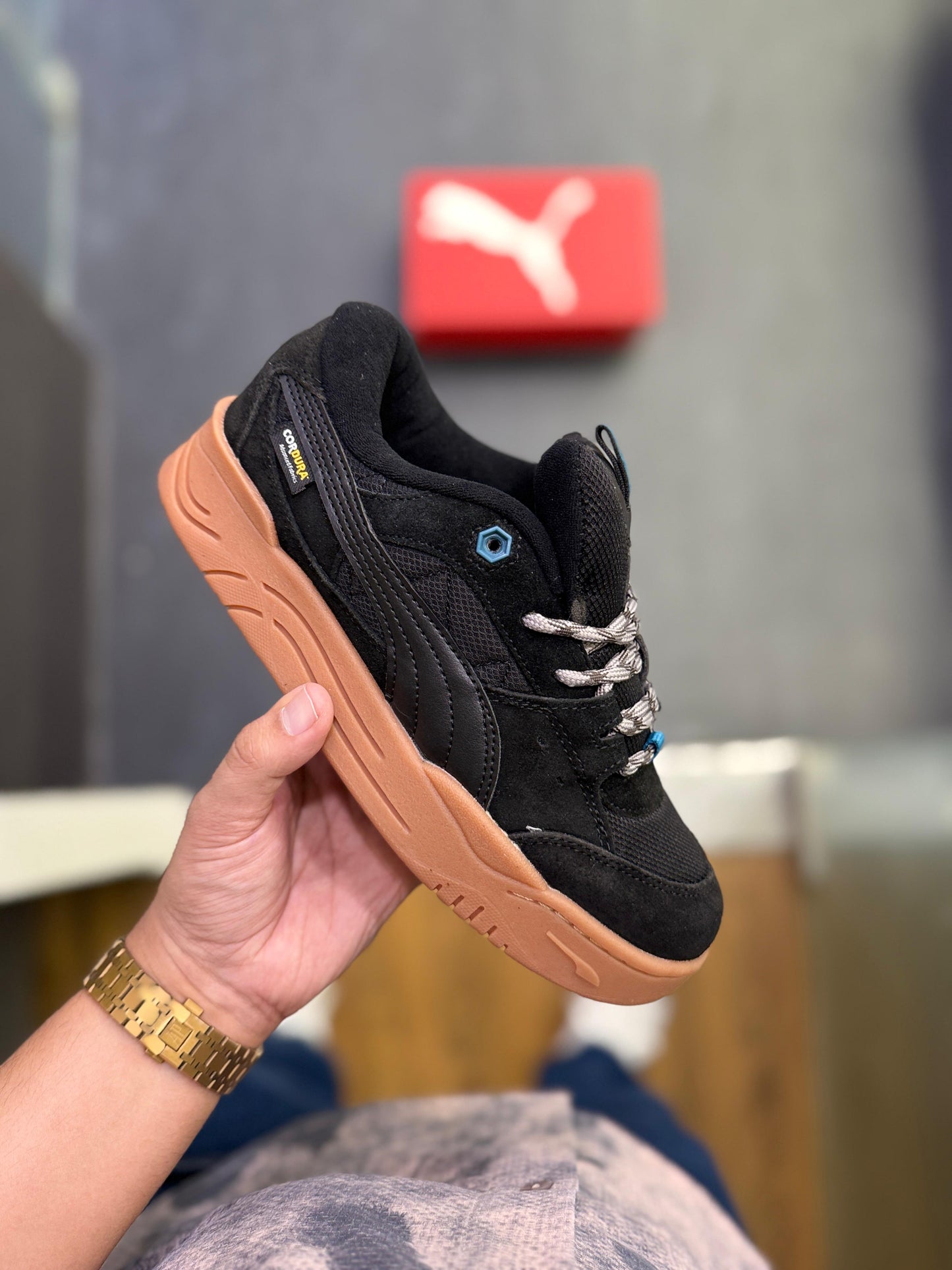 PUMA SUEDE 180 CORDURA BLACK