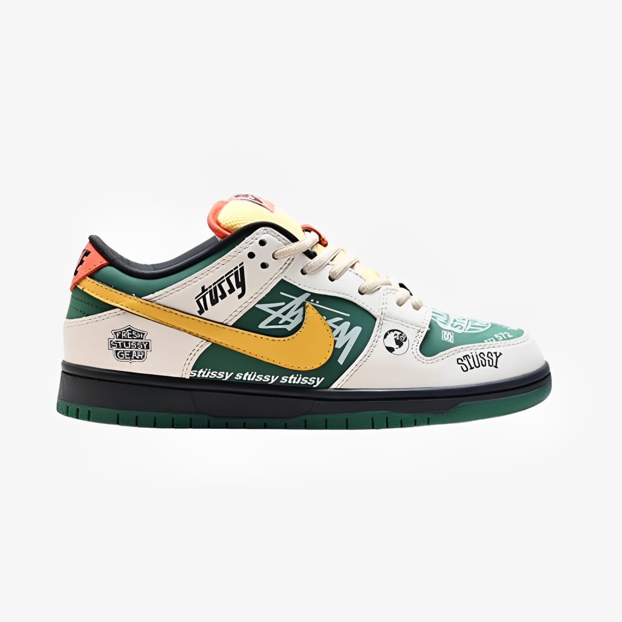 NIKE SB DUNK STUSSY JUST DO IT