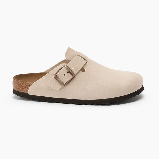 BIRKENSTOCK CLOGS BEIGE