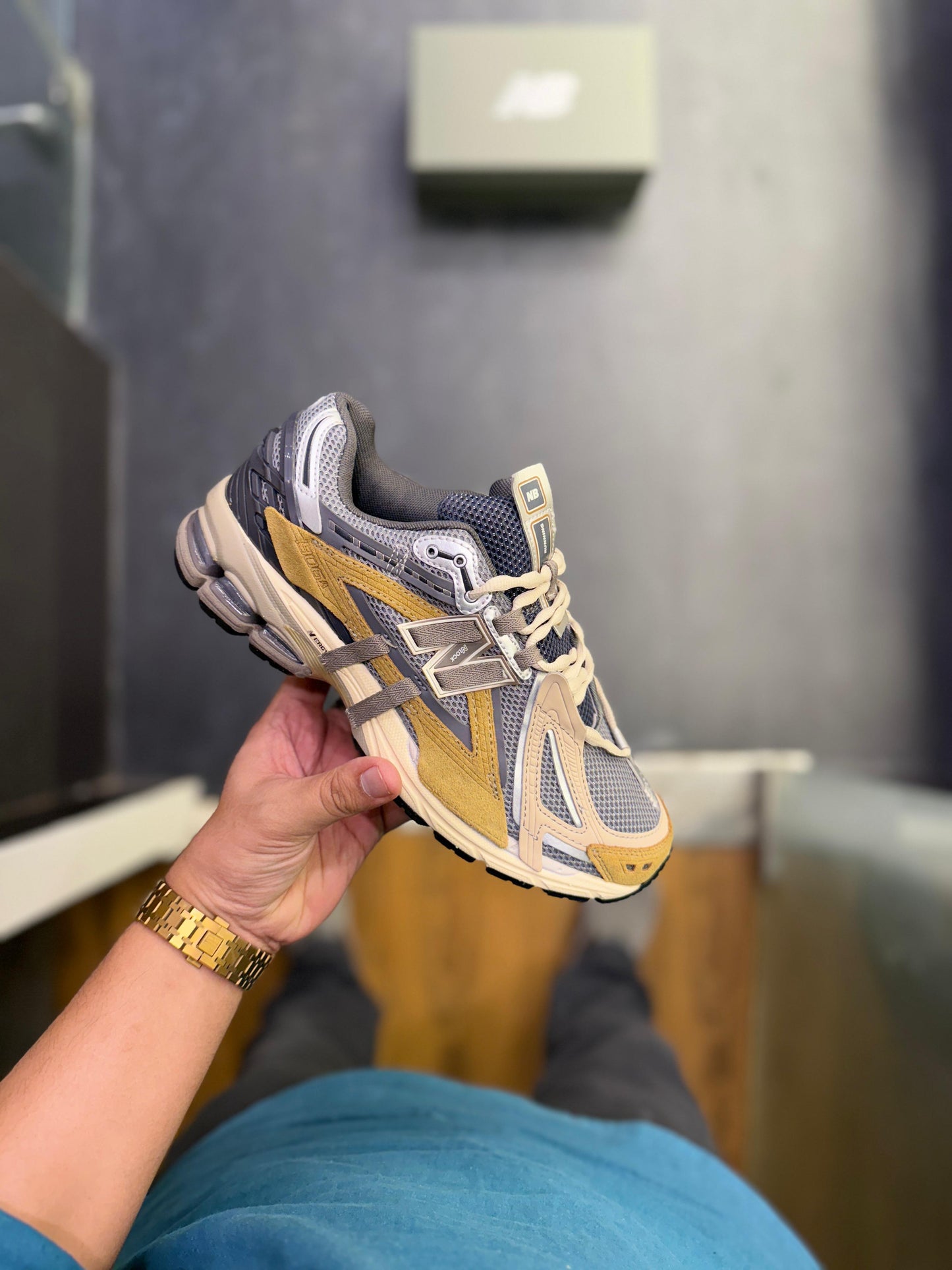 NEW BALANCE 1906 A GREAT PLAINS GREY TAN