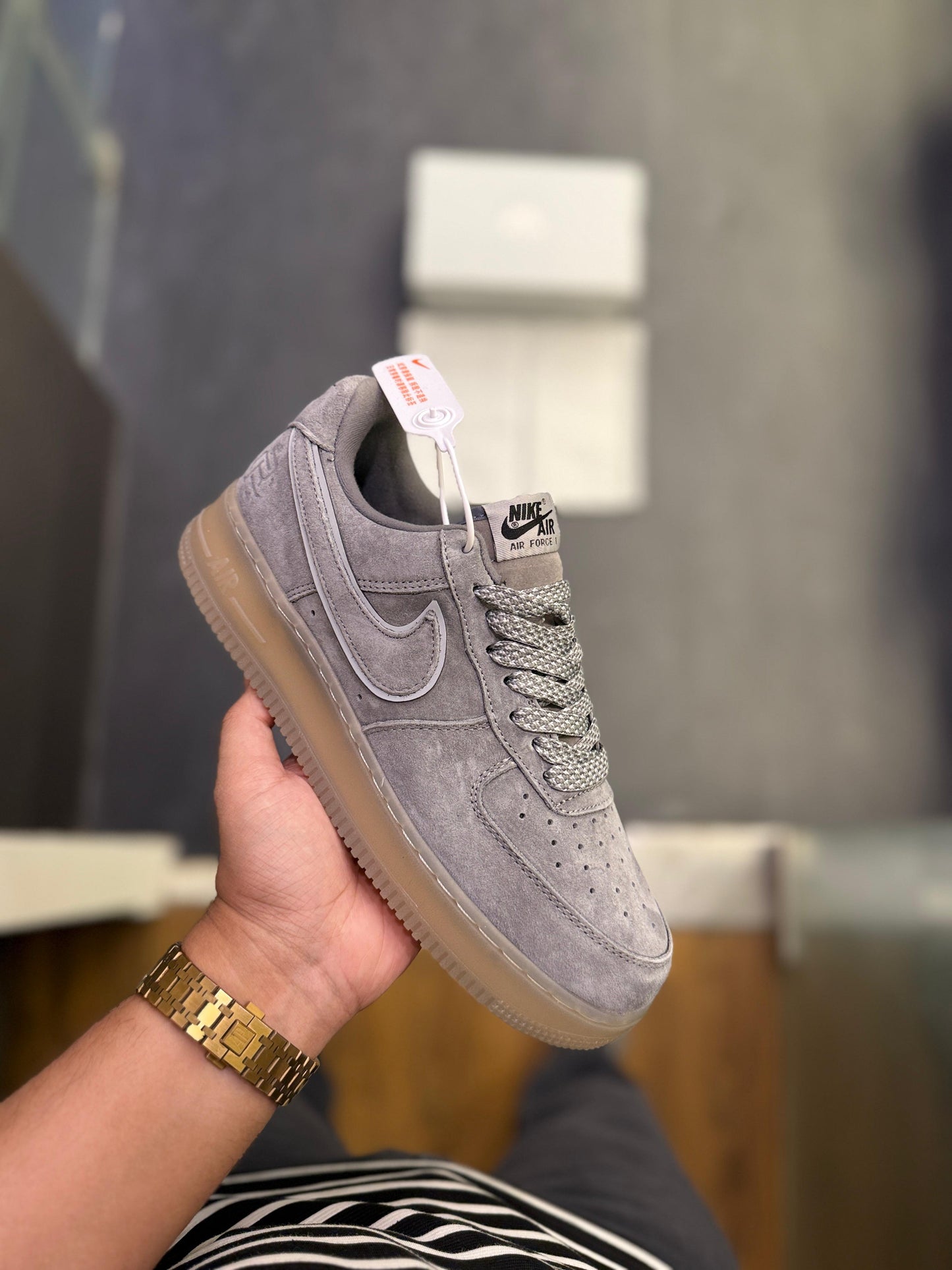 NIKE AIRFORCE REIGN CHAMP GREY