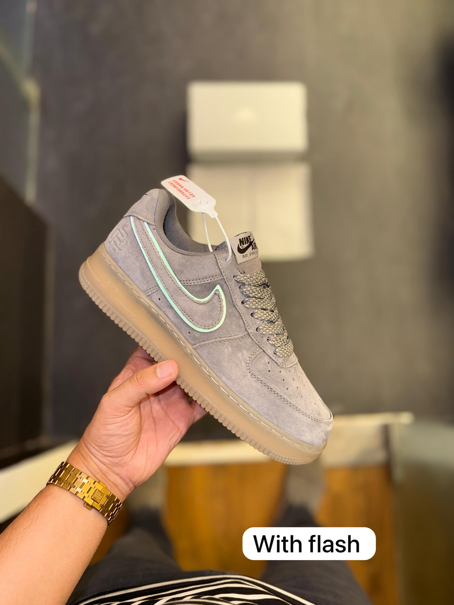 NIKE AIRFORCE REIGN CHAMP GREY