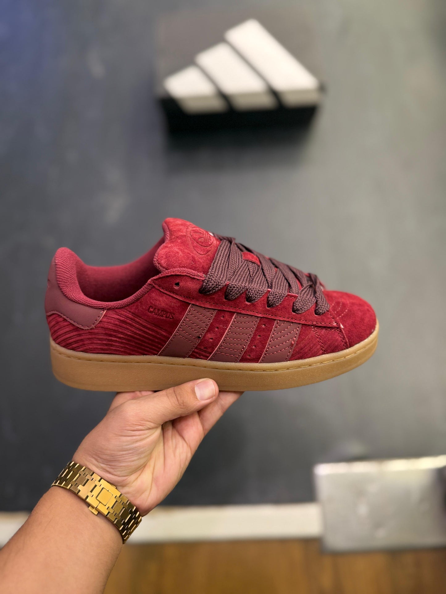 ADIDAS ORIGINAL CAMPUS MAROON 2024