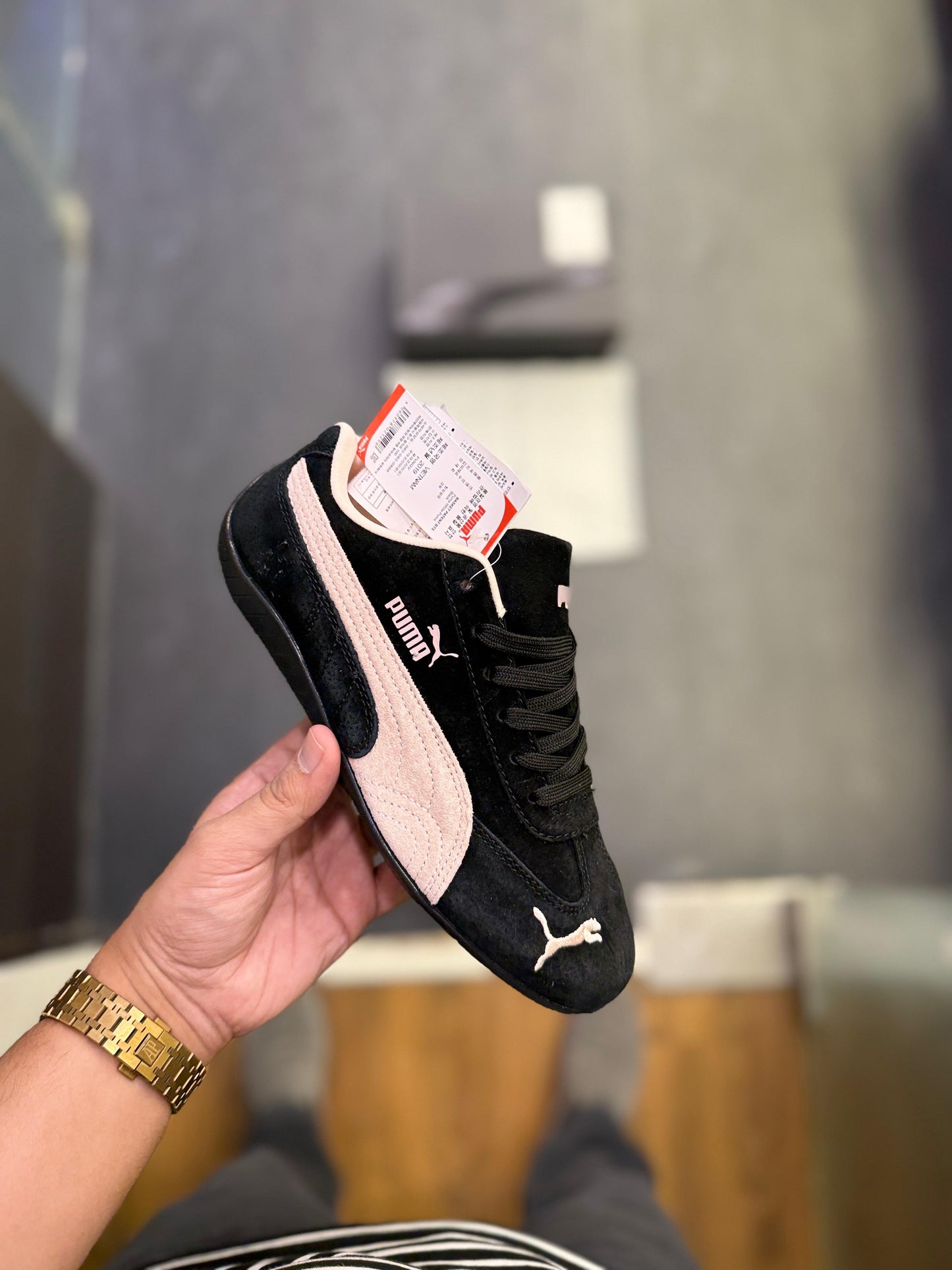 PUMA SPEED CAT BLACK PINK