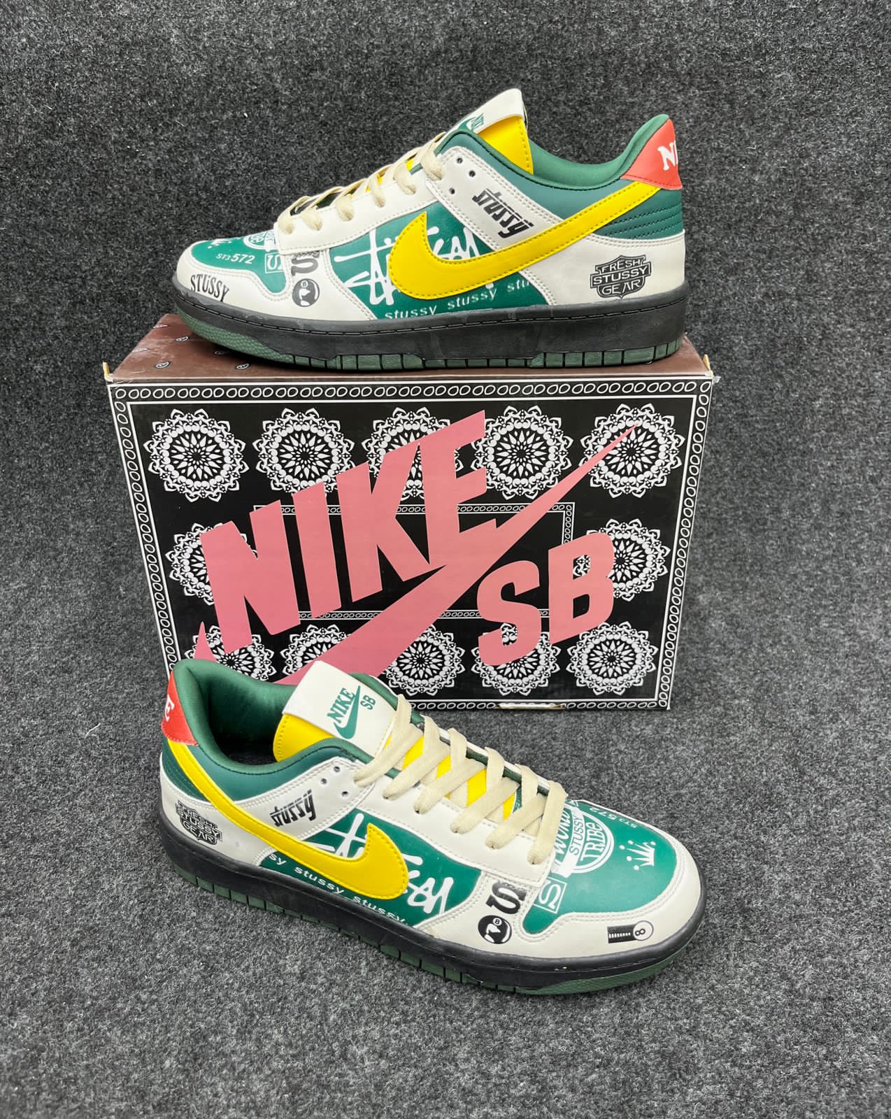 SB DUNK STUSSY 7@