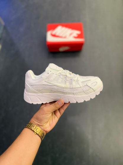 NIKE P-6000 TRAINER TRIPPLE WHITE