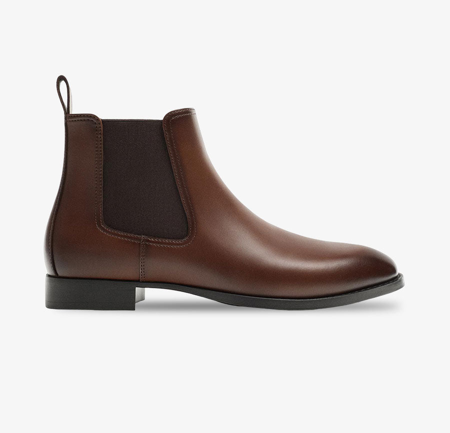 Chelsea Boots With Pointed Toe Brown
